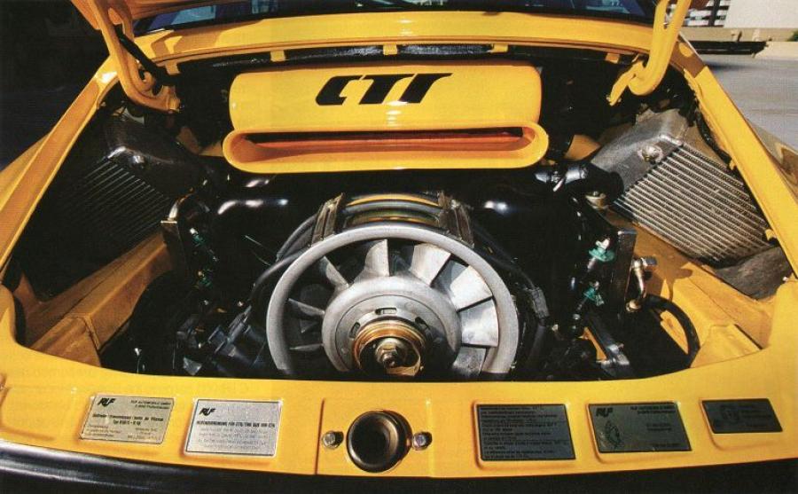 Моторный отсек Porsche 911 CTR Yellowbird by Ruf (911) 1987 года  (фото 36 из 48)